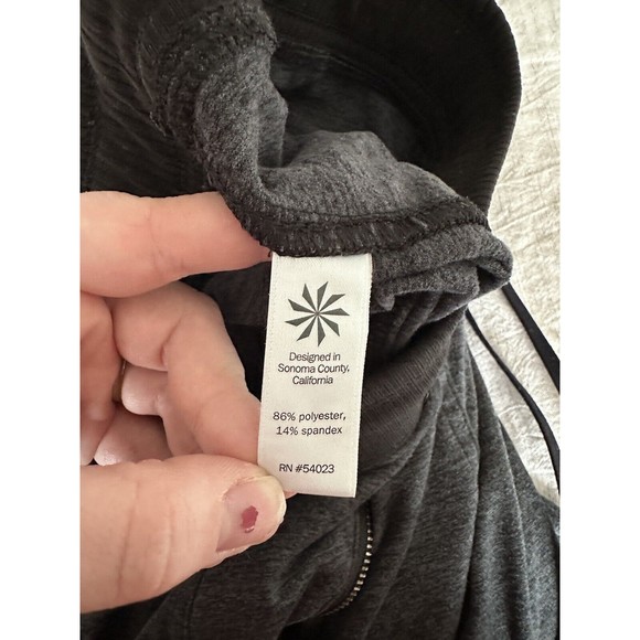 Athleta Womens Flux Street Jogger Size Medium Gray Athleisure Gym Active Lounge - Picture 7 of 11